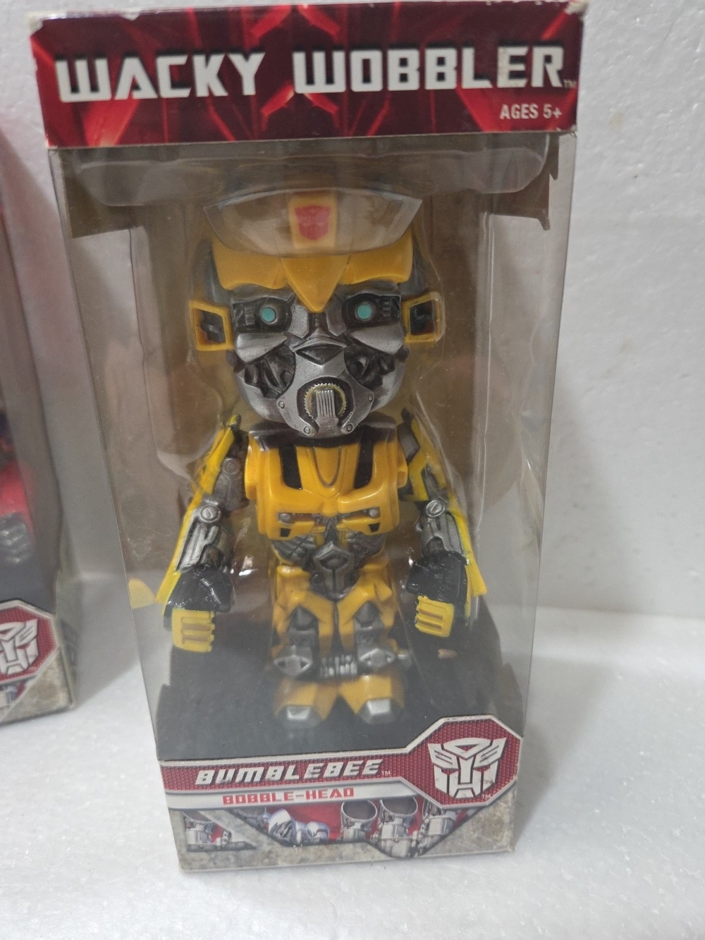 Wacky Wobbler Bumblebee Bobble-Head - Yellow Transformer Figure